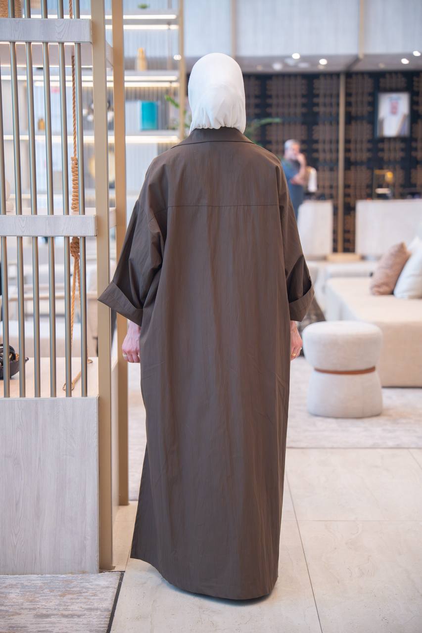بليزر بخام كريب ، باللون البني