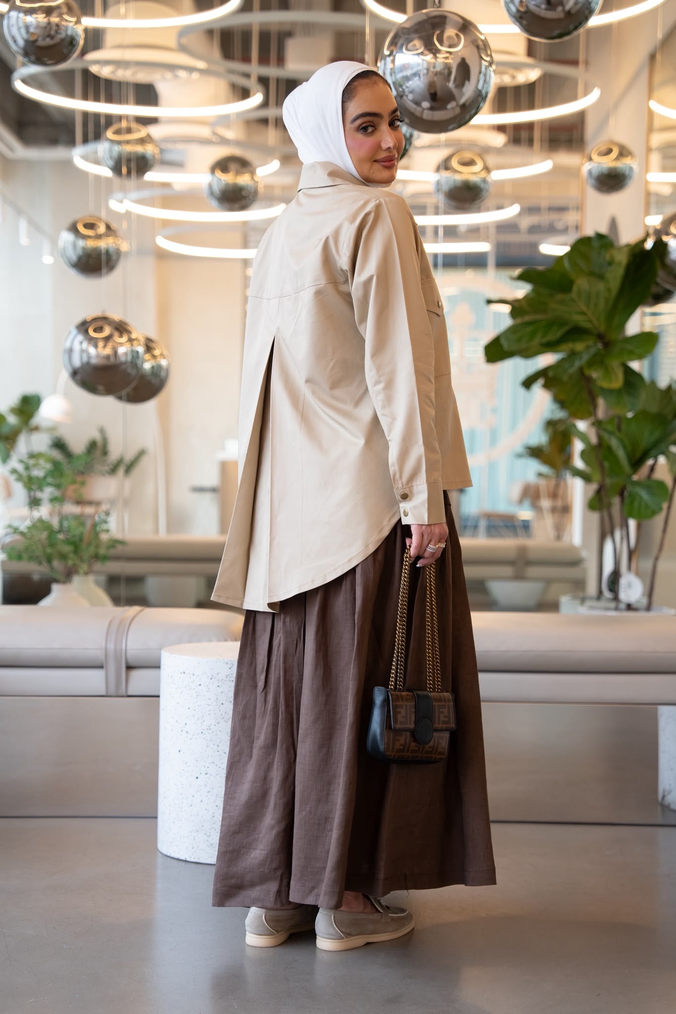 Shirt and skirt set. C:1115