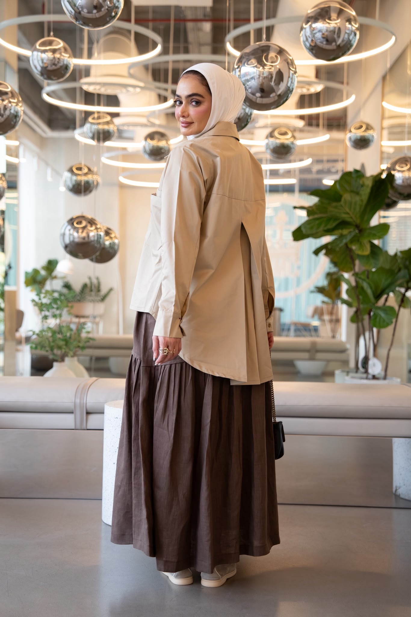 Shirt and skirt set. C:1115