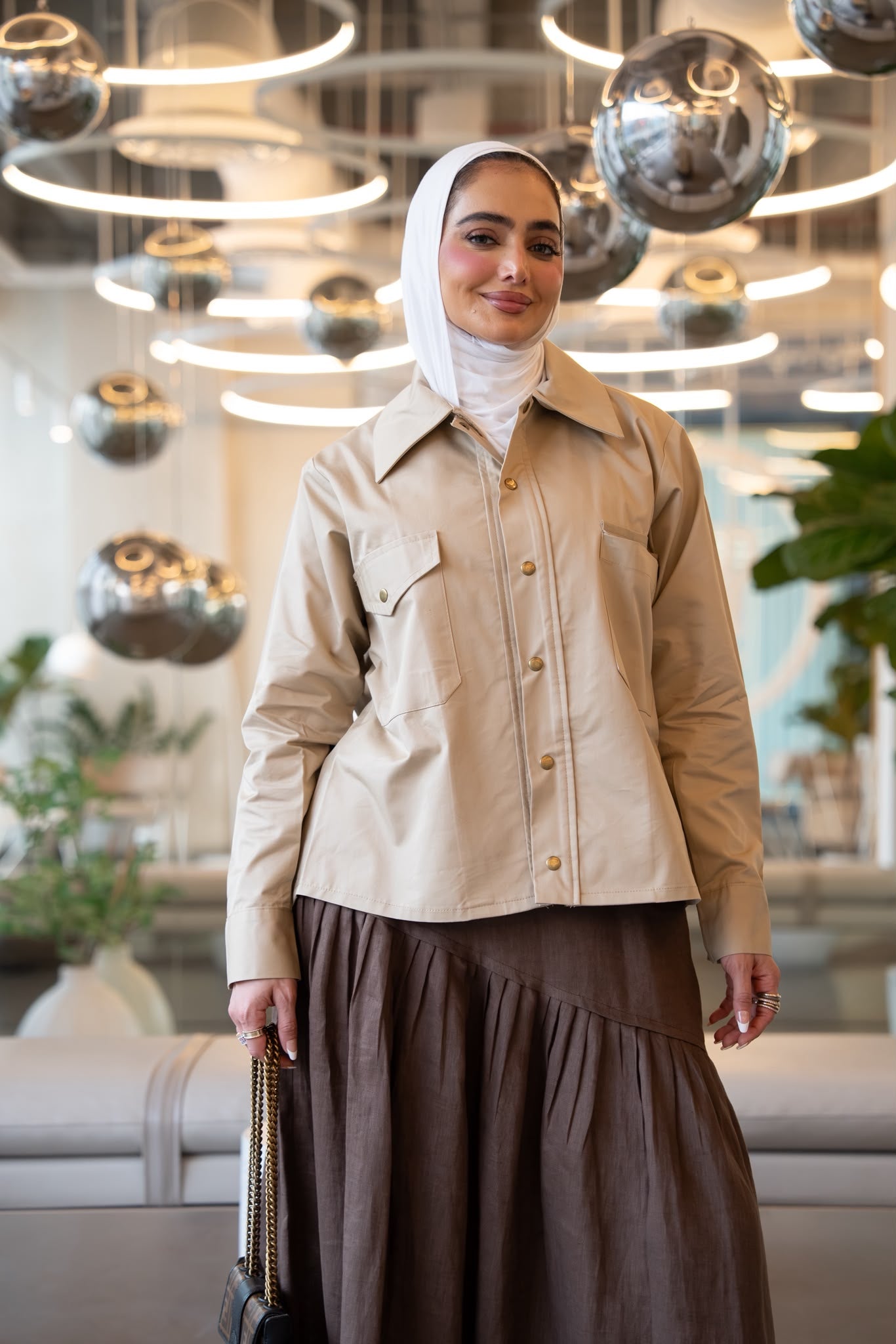 Shirt and skirt set. C:1115