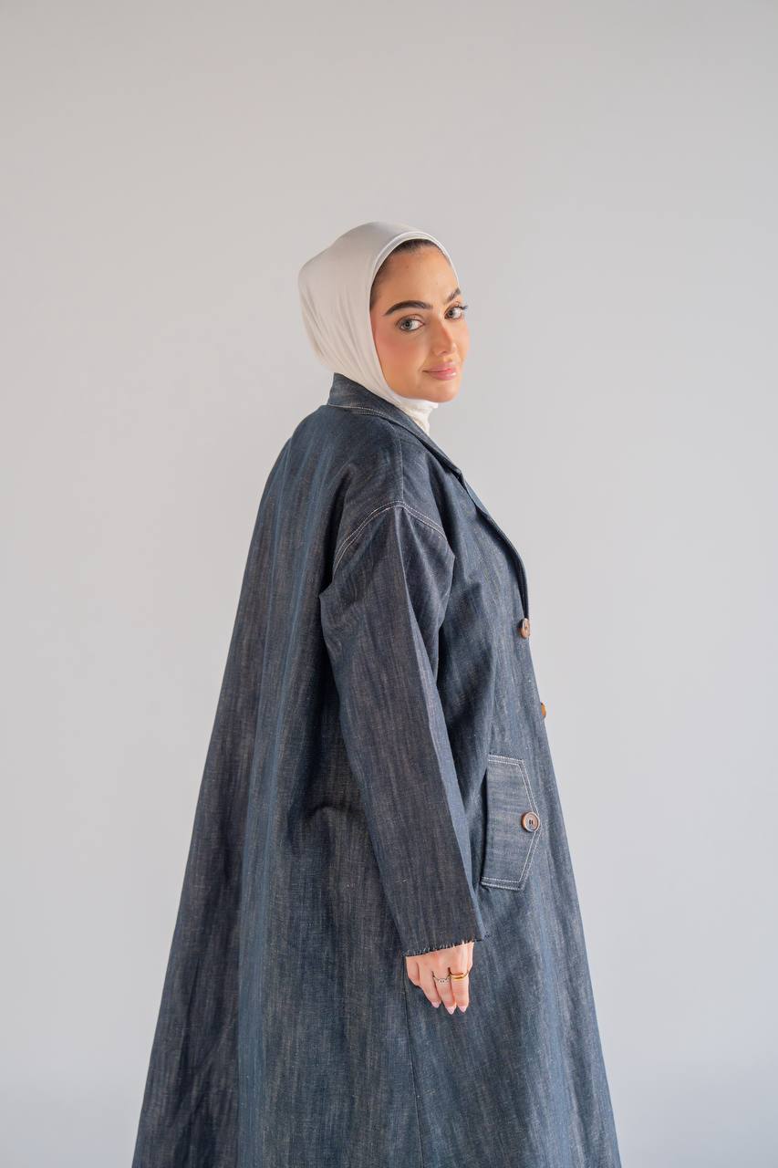 trench coat jeans. C:1061