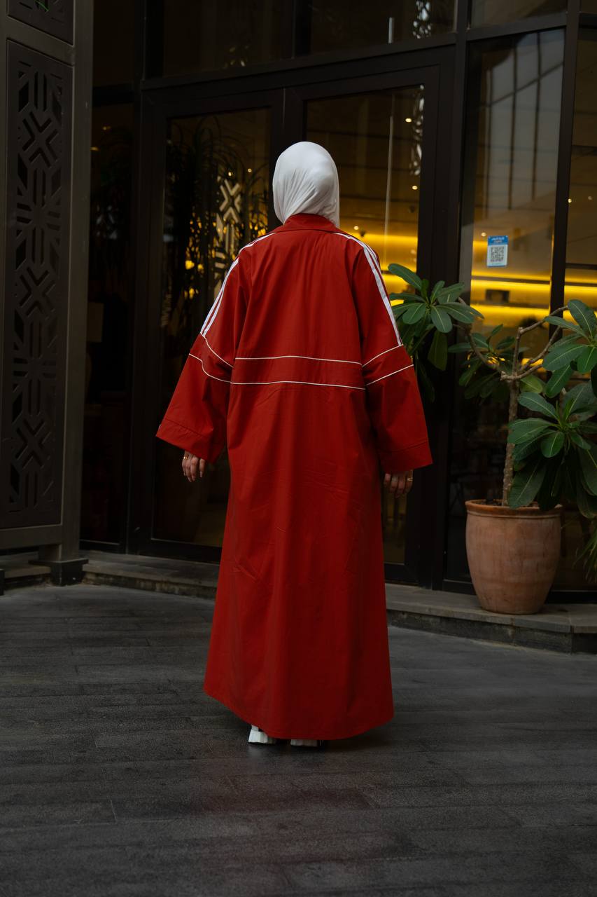 Red trench coat.C:1130
