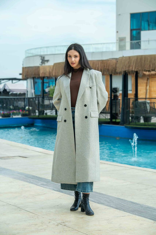 Beige Blazer C:2952 Beige